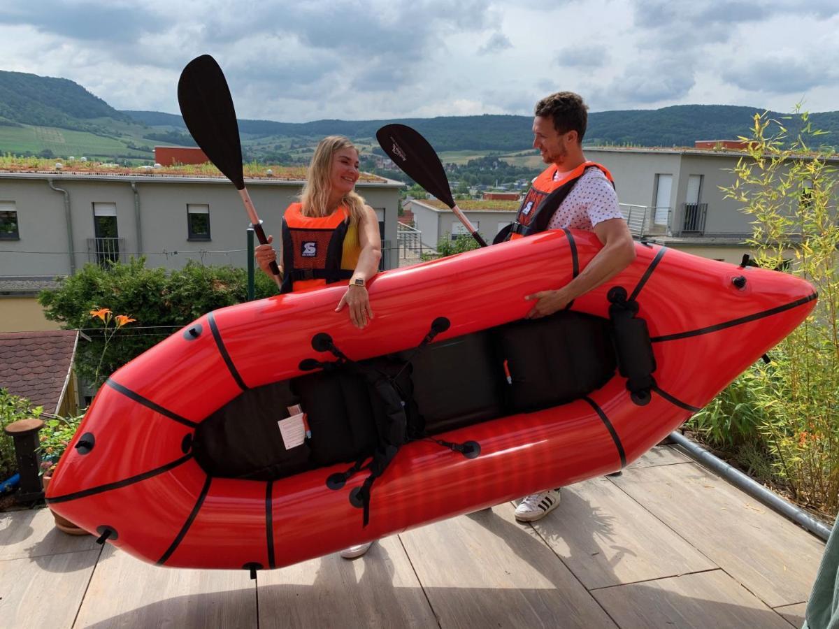 Romantische Ferienwohnung Mit Fantastischem Ausblick, Pool Und Gartensauna Jéna Kültér fotó
